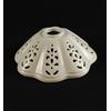 Illuminazione d'epoca Paralume piatto luce di ricambio in ceramica per lampadario lampada a sospensione classico rustico country - VARIE DIMENSIONI - 18 cm