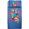 hermet Set Lenzuolo Letto Singolo Dragon Ball 100% Cotone, Completo Letto 1 Piazza, Lenzuolo Sopra + Lenzuolo con Angoli + Federa, Biancheria per la Cameretta, Prodotto Ufficiale