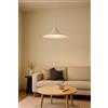 TEKHOME Lampadario A Sospensione Stile Contemporaneo in Metallo Decorativo Luce E27 B98 (BIANCO)
