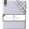 HABITA 33 HOME Lenzuolo Matrimoniale Sotto con angoli cotone Grigio | Lenzuola Letto Traspirante ed Anallergico Biancheria da Letto e Federe Coordinate 100% Cotone