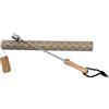 INDIAN STORE 24 Beerspike Beer Caranelizer - Caramellizzatore per birra, in vero legno, 100% per alimenti, sfera in acciaio inox (forma 3)