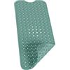 SilverRack da bagno 100 x 40 cm (verde foresta) - Tappetino antiscivolo per vasca da bagno senza BPA per bambini e neonati - da doccia resistente alla muffa e lavabile in lavatrice