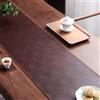 DSEWTEZXI Moderno Pelle runner tavola decorativo, Cucina Tavolo da pranzo runner tavola, Computer runner tavolo, caffè tavolo Cuscino, Tutte le stagioni, per feste, celebrazioni, incontri.