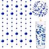 GEFIRE 18 Pezzi Perle Blu, Floating Pearls Beads, Centrotavola Natalizio, Perle Galleggianti per Vasi, per Vaso, Riempitivo per Bottiglie d'Acqua, Matrimonio, Decorazione Centrotavola (1.2M)