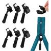 ZHXMALL 6 Pezzi Cursori per Cerniere Lampo, Cursore Cerniera Ricambio, Cerniera Lampo Kit di Riparazione per Cerniere Lampo, Cursore Cerniera Universale per Giacche Borse Valigie Jeans Abbigliamento