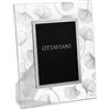 Ottaviani Portafoto della Collezione Soffio in Cristallo e foglia argento Tecnologia Silver Foil cm 13x18