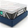 Flowen Topper Singolo 90x200 in Foam per Materasso Correttore Alto 6 cm con Rivestimento Sfoderabile e Lavabile Futon Top per Letto e Divano Letto per Massimo Comfort e Sonno Migliore