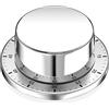 Gvolatee Timer Da Cucina Meccanico, Timer Cucina Magnetico Adsorbibile, Conto Alla Rovescia Rotante Da 60 Minuti Facile Da Usare Per Cucinare Dolci Cuocere Uova Sode,Timer In Acciaio Inossidabile