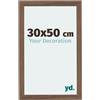 yd. Cornice 30x50 cm Noce Scuro - Cornice in MDF Mura