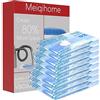 MEIQIHOME Set da 10 Sacchetti Sottovuoto Small per Vestiti, Sacchetti Salvaspazio Ideali per Viaggio e Bagaglio a Mano