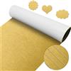 EUBSWA 220x40 cm Feltro autoadesivo con ago sul retro, EUBSWA Fogli di feltro adesivo in tessuto per rivestimento di scatole fai-da-te, cornici, piedi di sedia, 1 mm di spessore (Giallo chiaro)