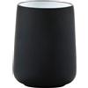 Zone Denmark Zahnbürstenbecher Nova, Zahnputzbecher, Porzellan, Black, H 10 cm, 330098