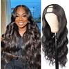 CLASSINE Body Wave U Part Wig Human Hair U Part Parrucca di Capelli Umani per Donne Capelli Upgrade v part Wig wear and go glueless wigs human hair 26INCH