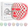 KIMTAR Maschera LED Visocon 7 Modalità, 352 Sfere, 855nm NIR, Luce Rossa Ricaricabile (3000mAh) per Anti-Invecchiamento