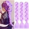 jooceebaby Viola Chiaro Extension Per Treccine Africane 24 Treccia Capelli Extension Ombre Jumbo Treccia Extension Capelli Fibra Sintetica Treccia Di Scatola Crochet Twist Intrecciare
