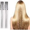 Bighan Hair Extension, Fili Glitter Capelli Scintillio, Colorate Estensioni | 12 Pezzi Hair Extensions, Capelli Scintillio Resistente, Colorate Estensioni dei Arcobaleno per Capelli Colorati Festa, Donne