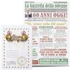 KAÏDENSÏ Idea Regalo Compleanno Donna 60 Anni - Giornale La Gazzetta Della 60 Enne - Maxi Biglietto Auguri Originale - Idee Regali Compleanno Originali - Gadget Scherzi Biglietti Divertenti per Lei
