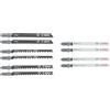 Bosch 10x Set di lame per seghetto alternativo Wood, 10 pz. | per Legno tenero, Truciolato, 112 x 99 mm,