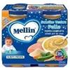 Mellin Danone Nutricia Soc. Ben. Mellin Omogeneizzato Cena Pollo Verdure 2 Pezzi 200 G