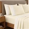PETTI Artigiani Italiani - Set Lenzuola Singole Percalle Cotone con Pizzo Macramè Panna, Completo Letto 3 Pezzi, 100% Made in Italy