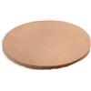 Megashopitalia Biscotto di Casapulla Pietra Refrattaria per Pizza Forno Fornace Saputo Made in Italy (Tonda Ø38xH2cm)