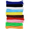 Bright Ideas Scovolini in ciniglia PK250 assortiti 15 cm x 5 mm per arti e mestieri, 10 colori assortiti nero, bianco, giallo, verde, azzurro, rosa, arancione, marrone, rosso, blu scuro BI7974