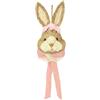Flair Flower Statuetta decorativa a forma di coniglio, coniglietto pasquale, decorazione pasquale per porta, decorazione pasquale da parete, decorazione pasquale, decorazione pasquale, decorazione primaverile,