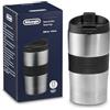 De'Longhi tazza da viaggio termica a doppia parete in acciaio inossidabile 300ml