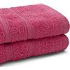 Bassetti Set 1+1 Asciugamano E Ospite, Ortensia, 100% Cotone, 40X60/60X100 cm, 2 Asciugamani, Morbidi Assorbenti E Lavabili In Lavatrice