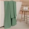 PETTI Artigiani Italiani - Asciugamani Bagno in 100% Spugna di Cotone, Set Asciugamani 1+1, 2 Pezzi 1 Asciugamano Viso e 1 Asciugamano Mani, Verde Smeraldo