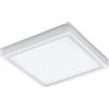 Eglo connect LED lampada da esterno Argolis-C, Smart Home per parete | e soffitto, alluminio e plastica, dimmerabile, tonalità bianche regolabili, IP44, 30x30 cm, bianco