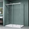 Mai & Mai Box Doccia 80x150x195cm, Vetro Trasparente 8mm, Porta Scorrevole