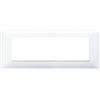Vimar 14657.01 Plana placca 7 moduli, 20.6x8x0.9cm, bianco