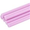 QUARKZMAN 6Pz Stick Colla a Caldo Mini per Pistola per Colle 11mm x 100mm Colla a Caldo Bastoncini Grandi Ricariche, Rosa Chiaro