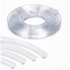 Generic Striscia di guarnizione in silicone trasparente per vetro da 4-5 mm, 5 m / 16.4ft, protezione trasparente per bordi per porte di casa, finestre, mensole, schermi doccia, protezione anti-collisione dei