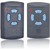 NEOVSUNY 2 Pezzi Telecomando Cancello, Trasmettitore Telecomando Universale Cancello Compatibile con 868,3MHZ HORMANN HSM2 HSM4 HS1 HS2 HS4 HSE2 HSZ1 HSZ2 HSP4 HSP4-C HSD2-A HSD2-C, 4 canali, pulsante blu