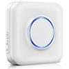 BITIWEND Campanello plug-in ricevitore, 58 melodie, 5 livelli di volume | Bianco (Non WLAN)