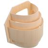 LIGHTAOTAO Paralume in Legno per Sauna, Copertura Traslucida Khaki | Luce per Sauna, Resistente alle Alte Temperature, Installazione Facile, Decorazione per Ambiente Sauna