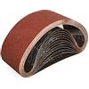 Sruhrak Nastri Abrasivi 100 x 610 mm - Grane 60 Carta Abrasiva per Levigatrice a Nastro, per Levigare,Limare,Affilare e Rimuovere Metallo/Legno (10 Pezzi)