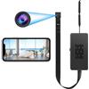 HYVO Mini Telecamera Wireless WI-FI, Telecamere 1080P con Audio e Video, Allarme di Rilevamento del Movimento, Registrazione 24 ore su 24, 7 giorni su 7. Obiettivo grandangolare da 2,4 GHz.