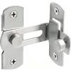 Litensh Serratura scorrevole a 90° per porta di fienile, Piccolo Chiavistello, Serrature Porte di Sicurezza, Chiavistello Scorrevole Porta, Serrature Antifurto per porta finestra armadietto bagno