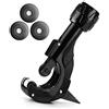Anesty Tagliatubi Tagliatubo a Rotella per Tubi in Rame PVC Alluminio e Acciaio Inox Ø3-35mm, 3 Rotella di Ricambio per Tagliatubi,Pipe Tube Cutter