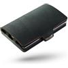 I-CLIP Original Portafoglio Uomo Slim Banconote, Mini Wallet fino a 12 Carte, Pelle Liscia, Telaio Nero