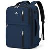 MATEIN Zaino 40x30x20 per Ryanair, Zaino Ryanair 40x30x20 per Uomo e Donna | 24L Zaino Ryanair, Leggero Zaino Porta PC 15,6 Pollici, Bagaglio a Mano 40x30x20 Impermeabile per Ryanair, Wizz Air, Blu