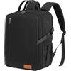 Lossga Zaino per Ryanair 40x30x20 Zaino da Viaggio 40x30x15 45x36x20 per Easyjet | Bagaglio a Mano con Cinghie di Compressione Borsa Antifurto Zaini Porta Pc Tasca per Bagnato Resistente All'acqua Leggero