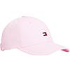 Tommy Hilfiger Bambini Unisex Cappellino Small Flag Regolabile, Rosa (Pearly Pink), L-XL