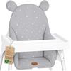 Totsy Baby Cuscino per seggiolone bambino pieghevole riduttore - coprisedile sostegno per Ikea Antilop seggiolone pappa e bebè - riduttore idrorepellente lavabile Galassia
