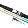 SZLIFE Canna da Pesca Telescopica da Scogliera | Impugnatura antiscivolo, Attrezzatura per pesca, Sostituzione sezione, Per pescatori occasionali