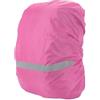 LSHIJI Coprizaino Impermeabile Zaino Parapioggia 10L-70L Campeggio Esterno Escursionismo Alpinismo Borsa Antipioggia Copertura Impermeabile for(Pink M)