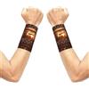 QGGHNISD Beach Golf Course Stretch Wrist Support Wristband, traspirante sport Wrist Wrap, braccialetti elastici per basket tennis palestra